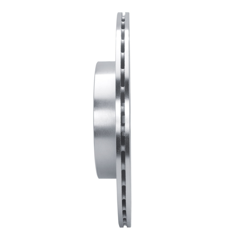 Infiniti QX50 Brake Rotor (1) - Rear Left - R1 Concepts - Drilled & Slotted - Silver - `19-`24